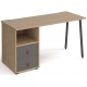 Sparta Straight A Frame Desk With Pedestal 